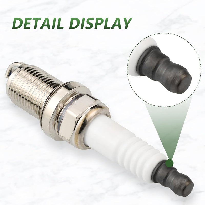 Tecreddy RC12YC Spark Plugs Compatible with Champion Briggs and Stratton 491055 491055S 692051 792015 491055T 5066 Kohler 25 132 12-S JD M78543 531308128 Lawn Mower Engine - Image 4